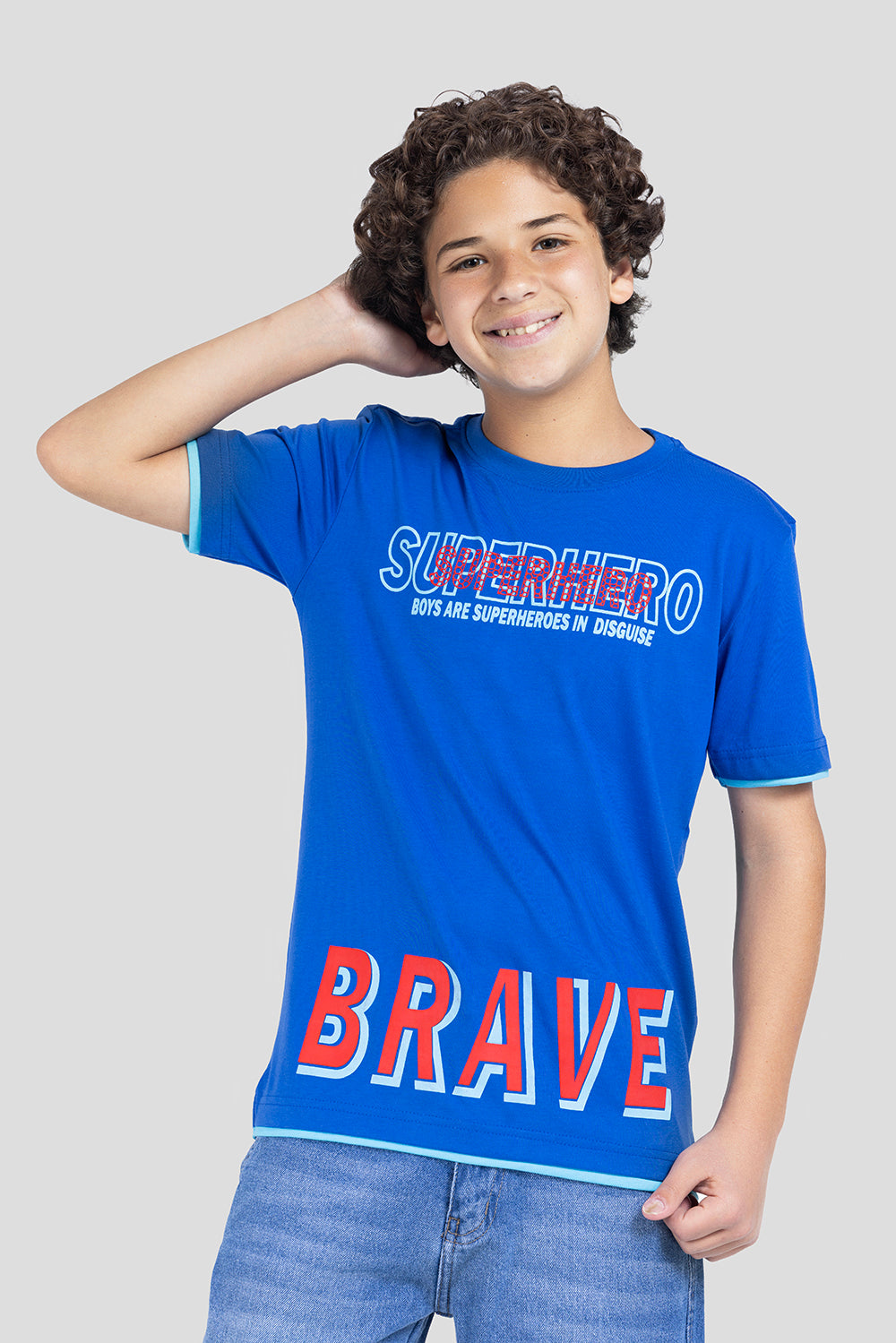 Crew Neck Printed T-Shirt