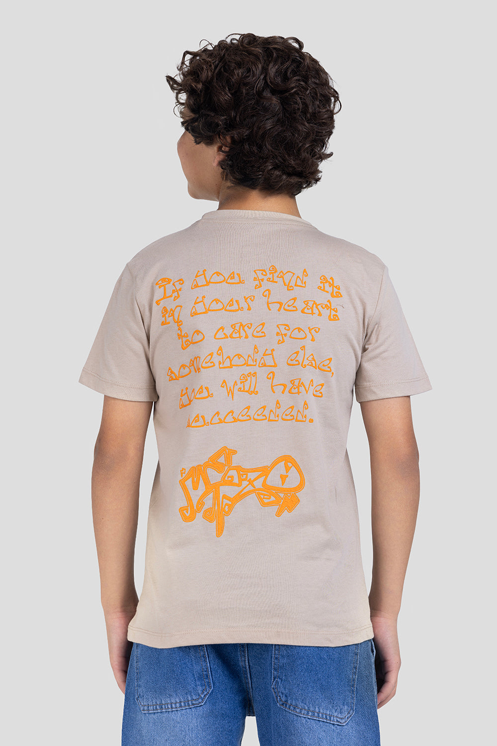 Crew Neck Printed T-Shirt