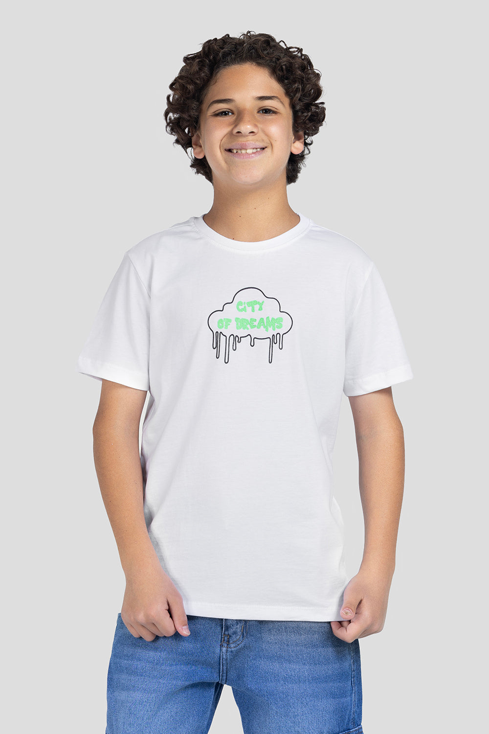 Crew Neck Printed T-Shirt