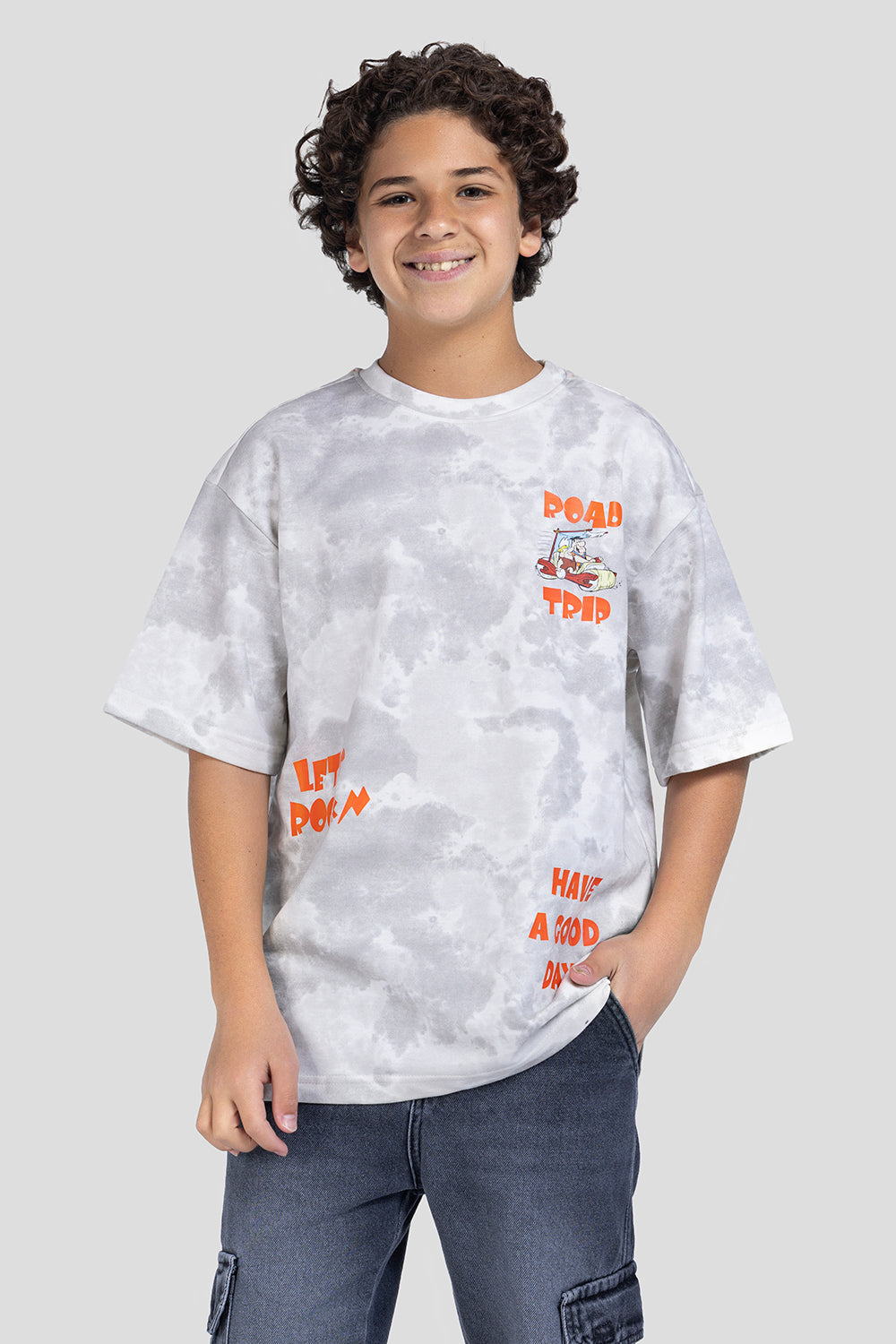 Crew Neck Over Size T-shirt