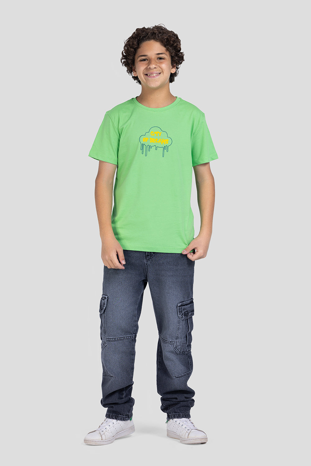 Crew Neck Printed T-Shirt