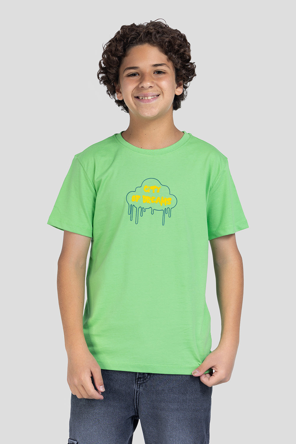 Crew Neck Printed T-Shirt