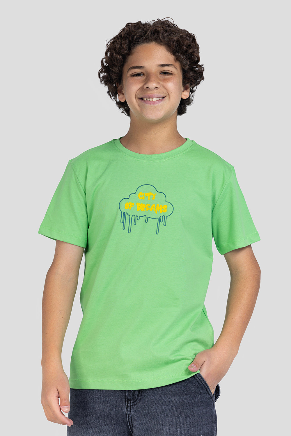 Crew Neck Printed T-Shirt