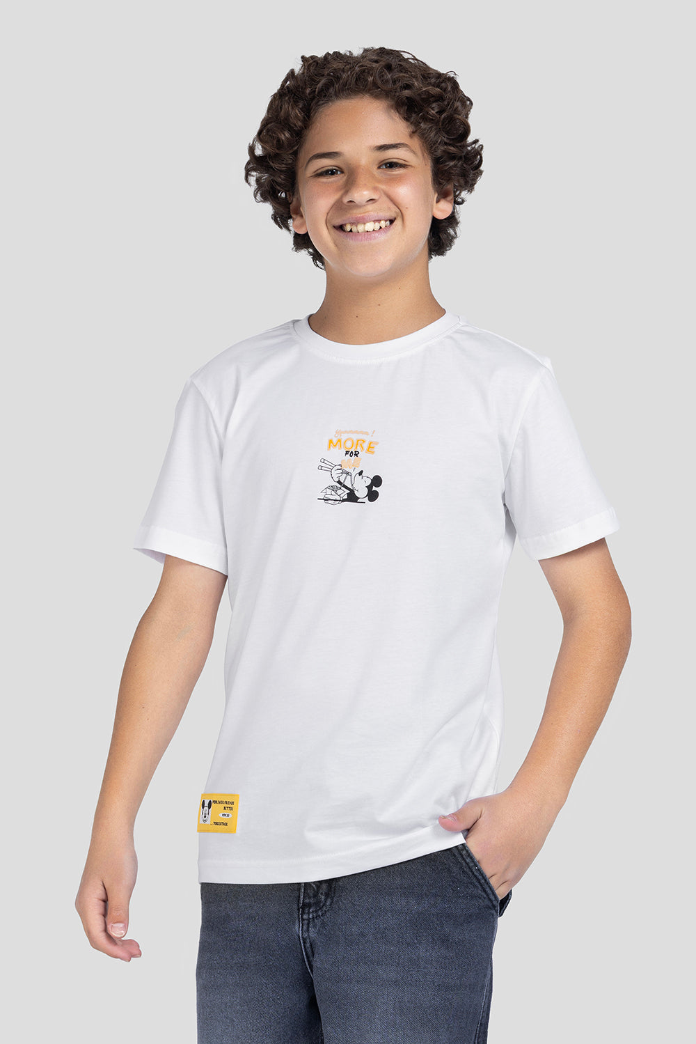 Crew Neck Printed T-Shirt