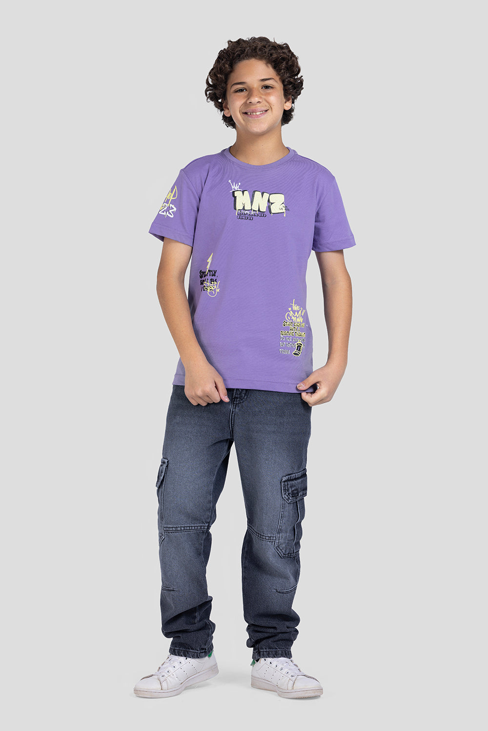 Crew Neck Printed T-Shirt