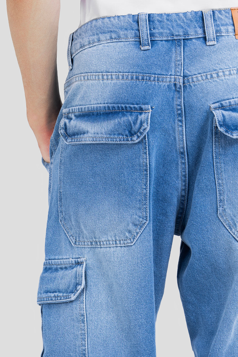 Wide Leg Denim Pant
