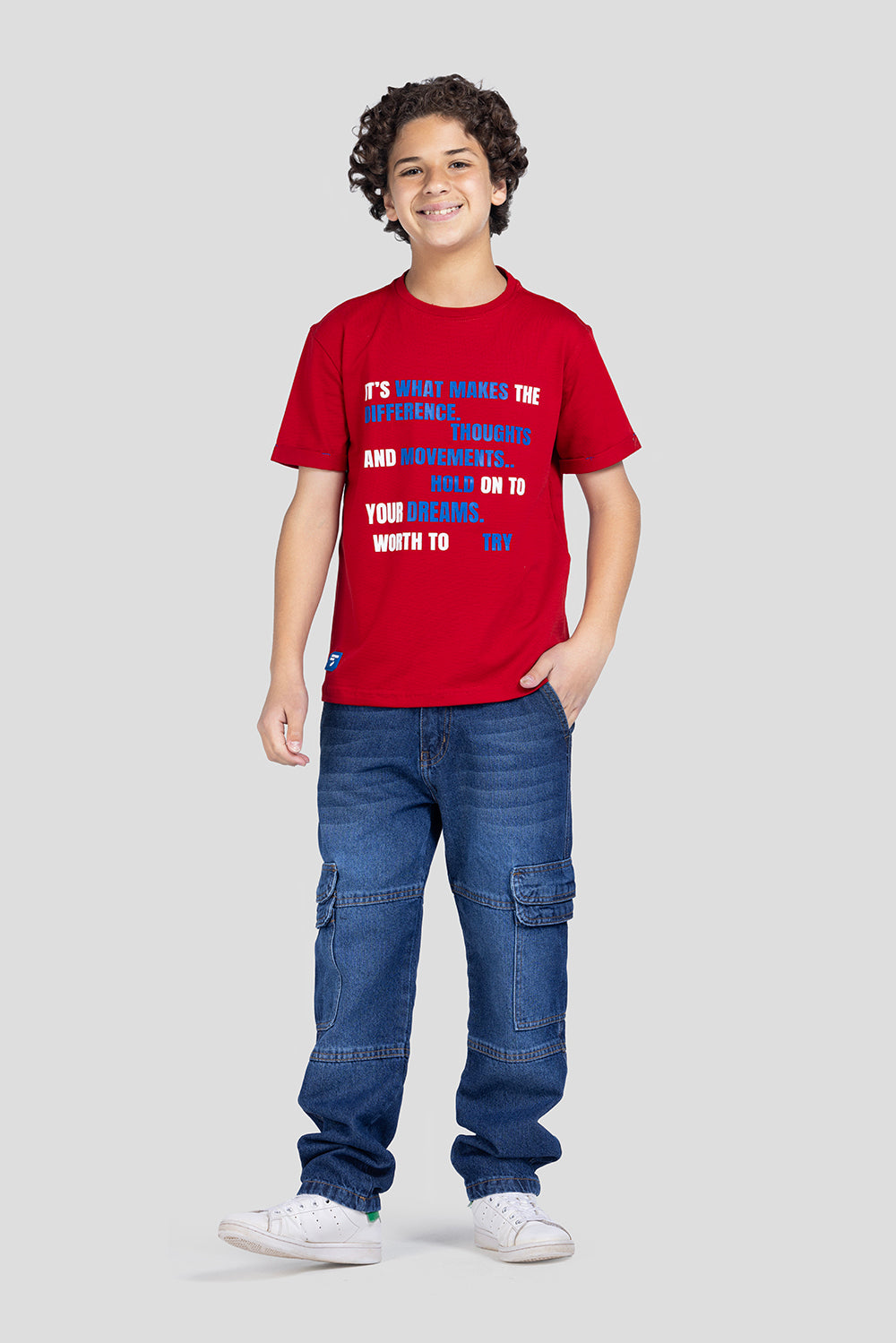 Crew Neck Printed T-Shirt