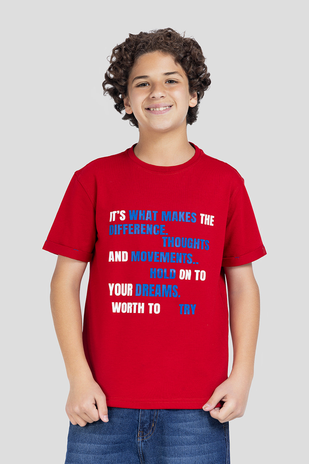 Crew Neck Printed T-Shirt