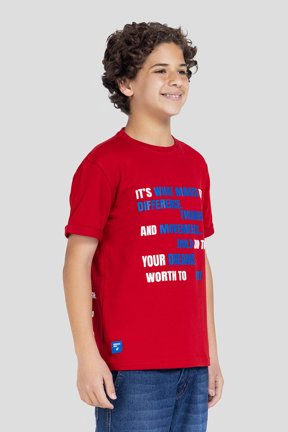 Crew Neck Printed T-Shirt