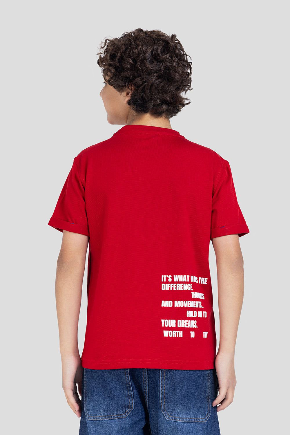 Crew Neck Printed T-Shirt