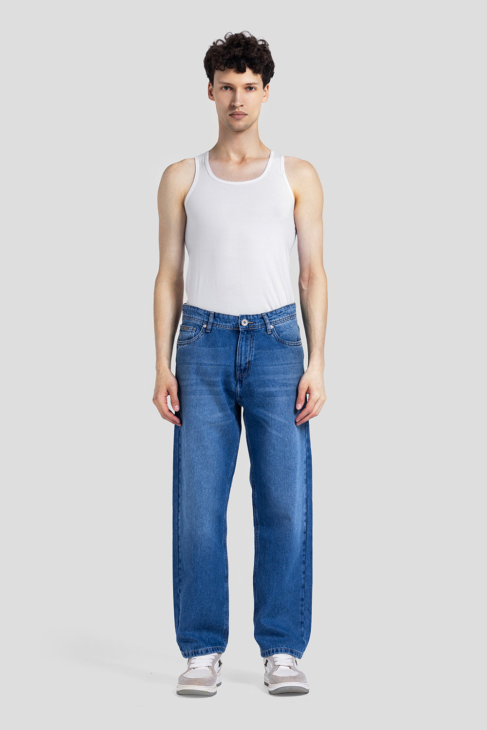 Wide Leg Denim Pant