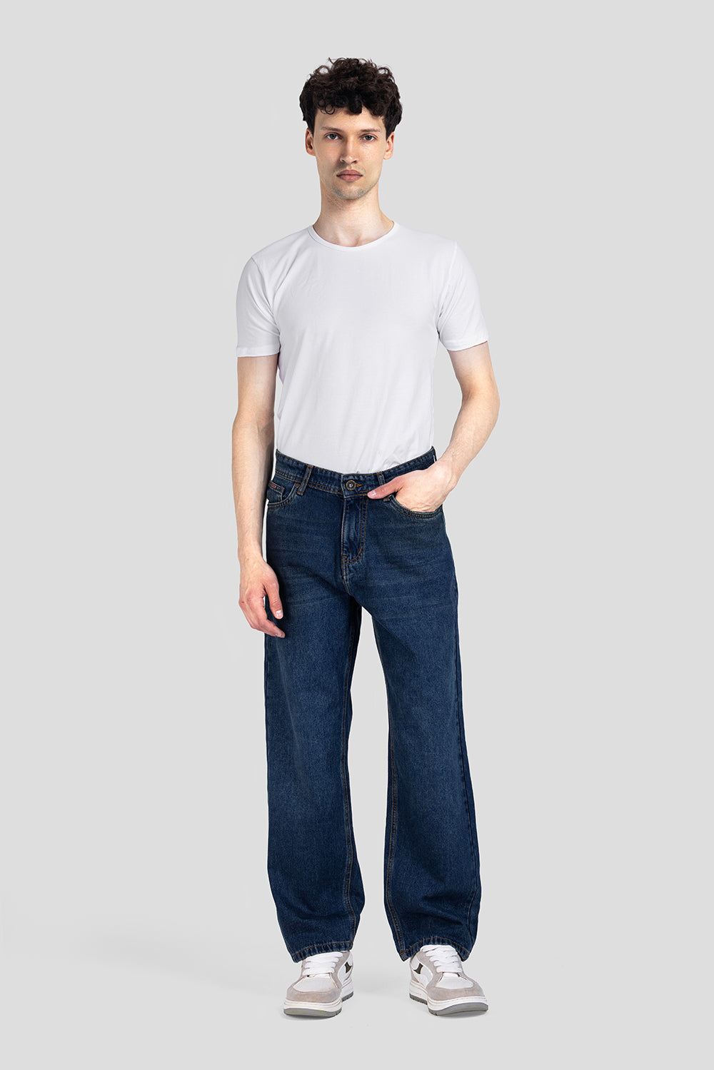 Wide Leg Denim Pant