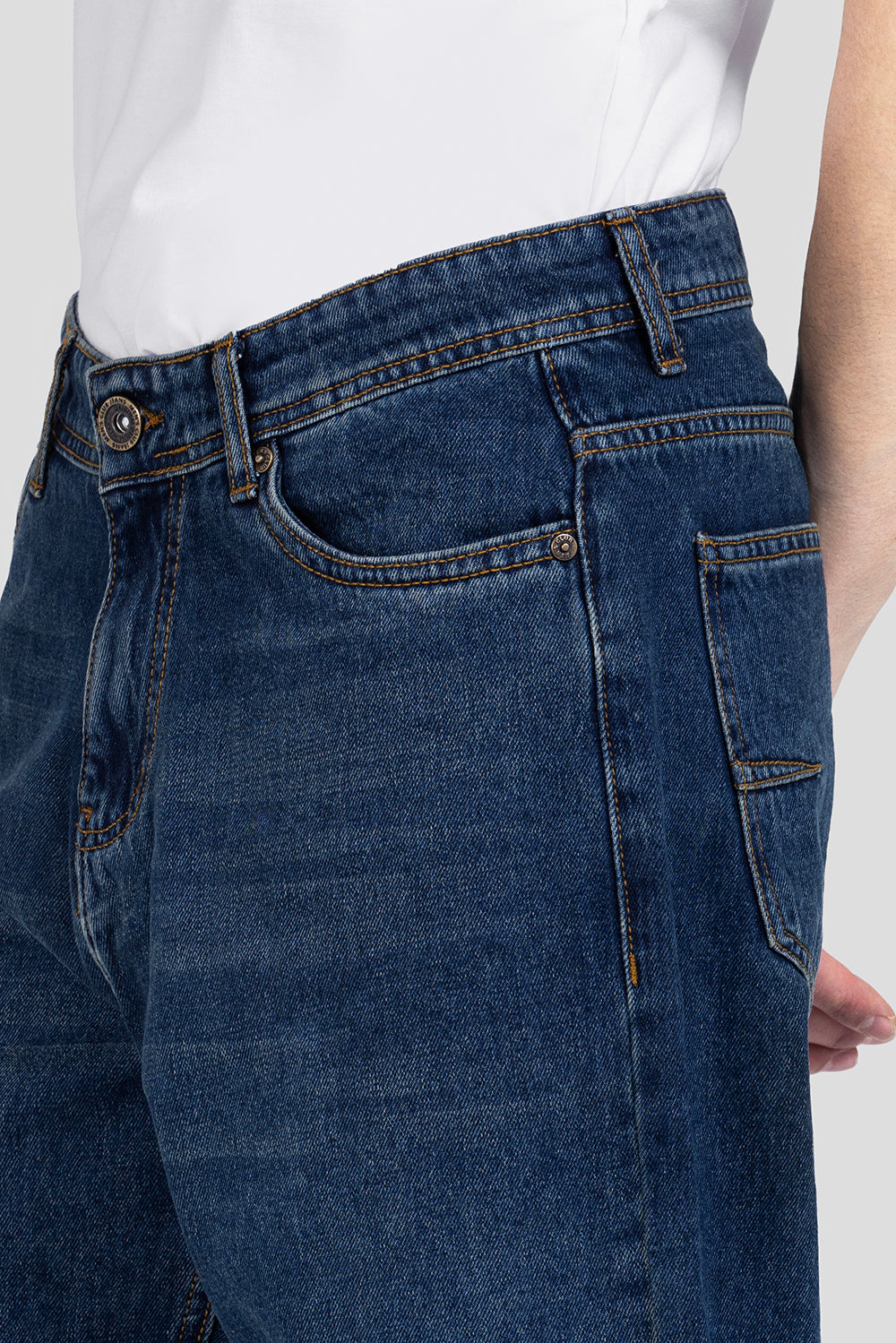 Wide Leg Denim Pant