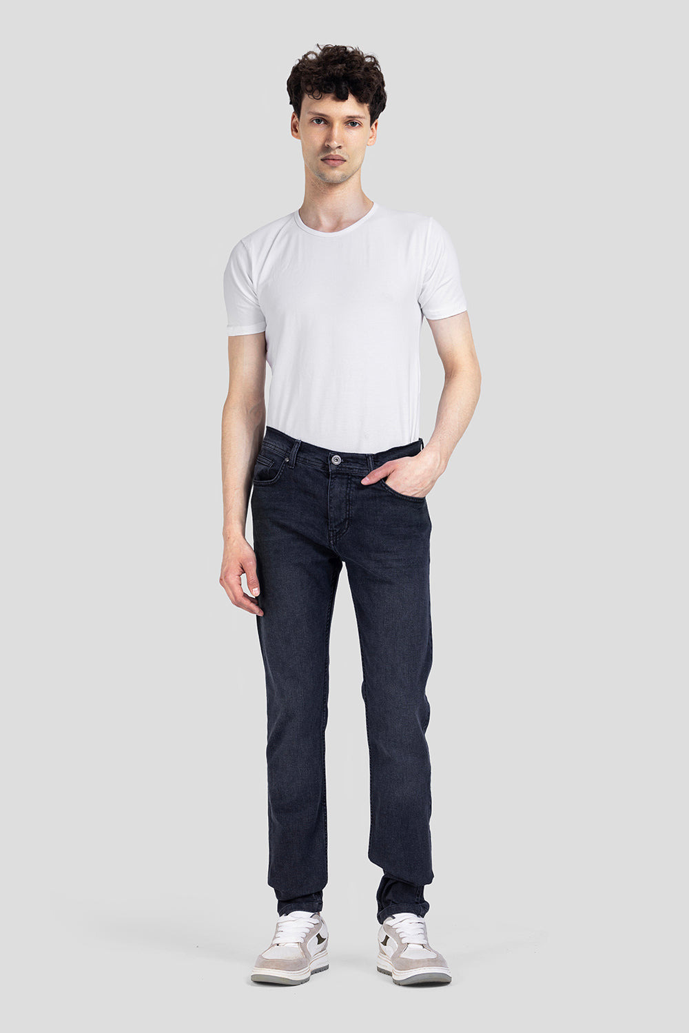 Slim Fit Denim Pants