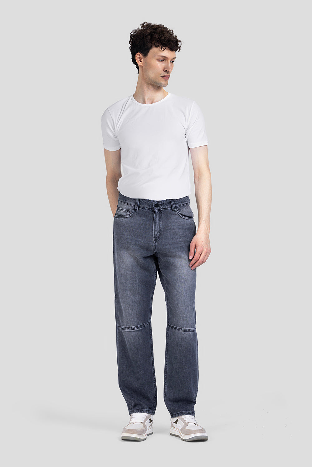Wide Leg Denim Pant