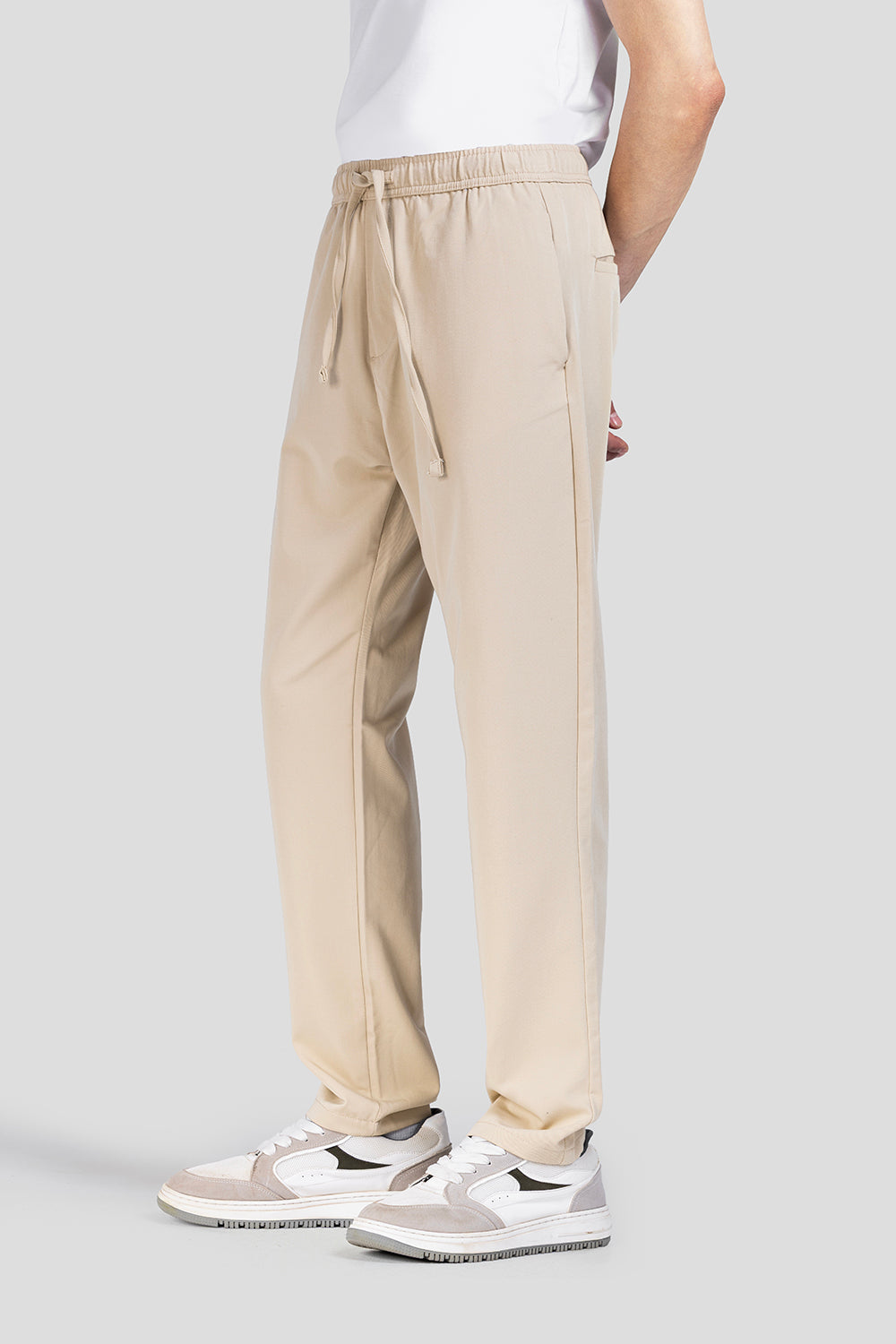  beige reguler fit chino pant