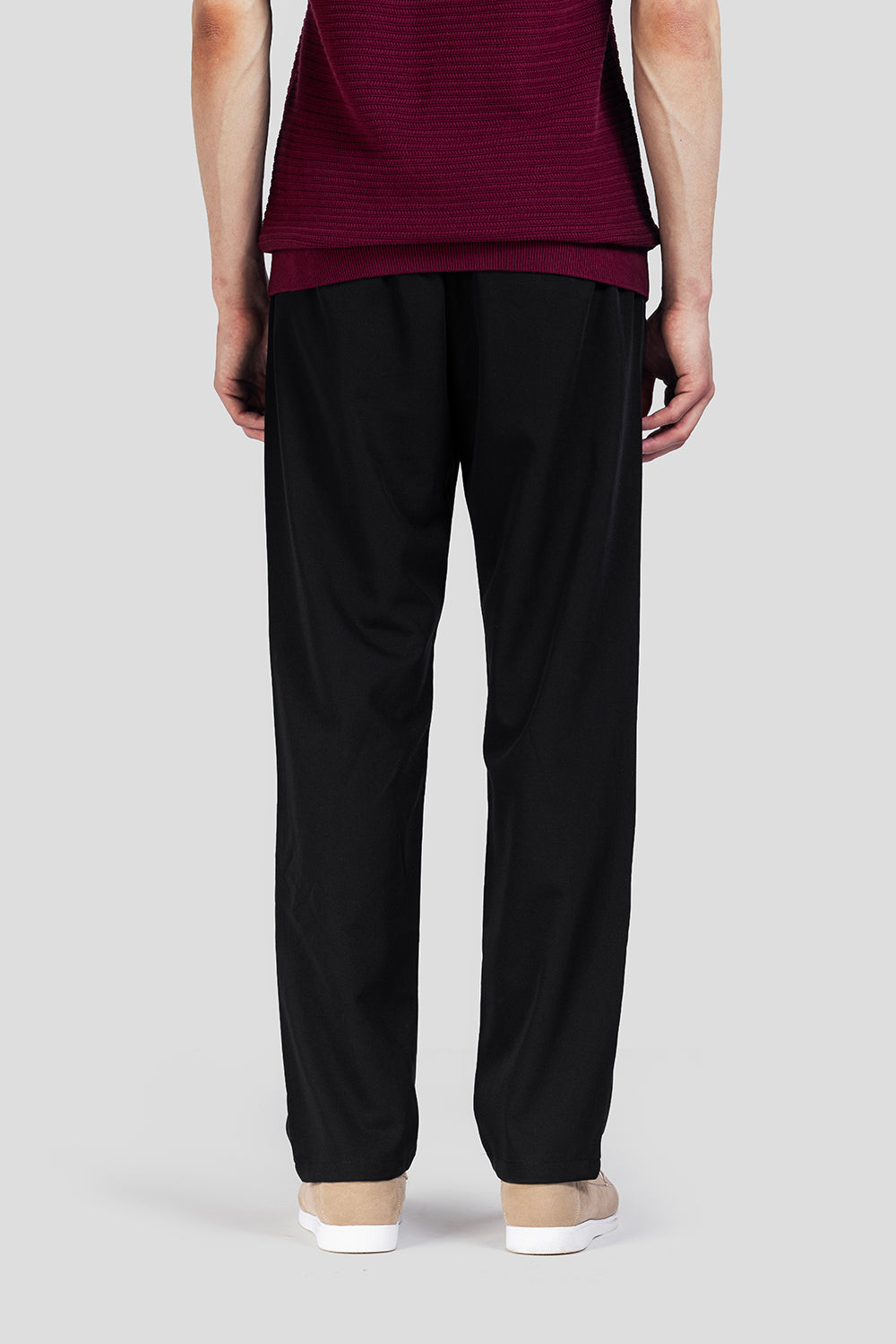  black reguler fit chino pant