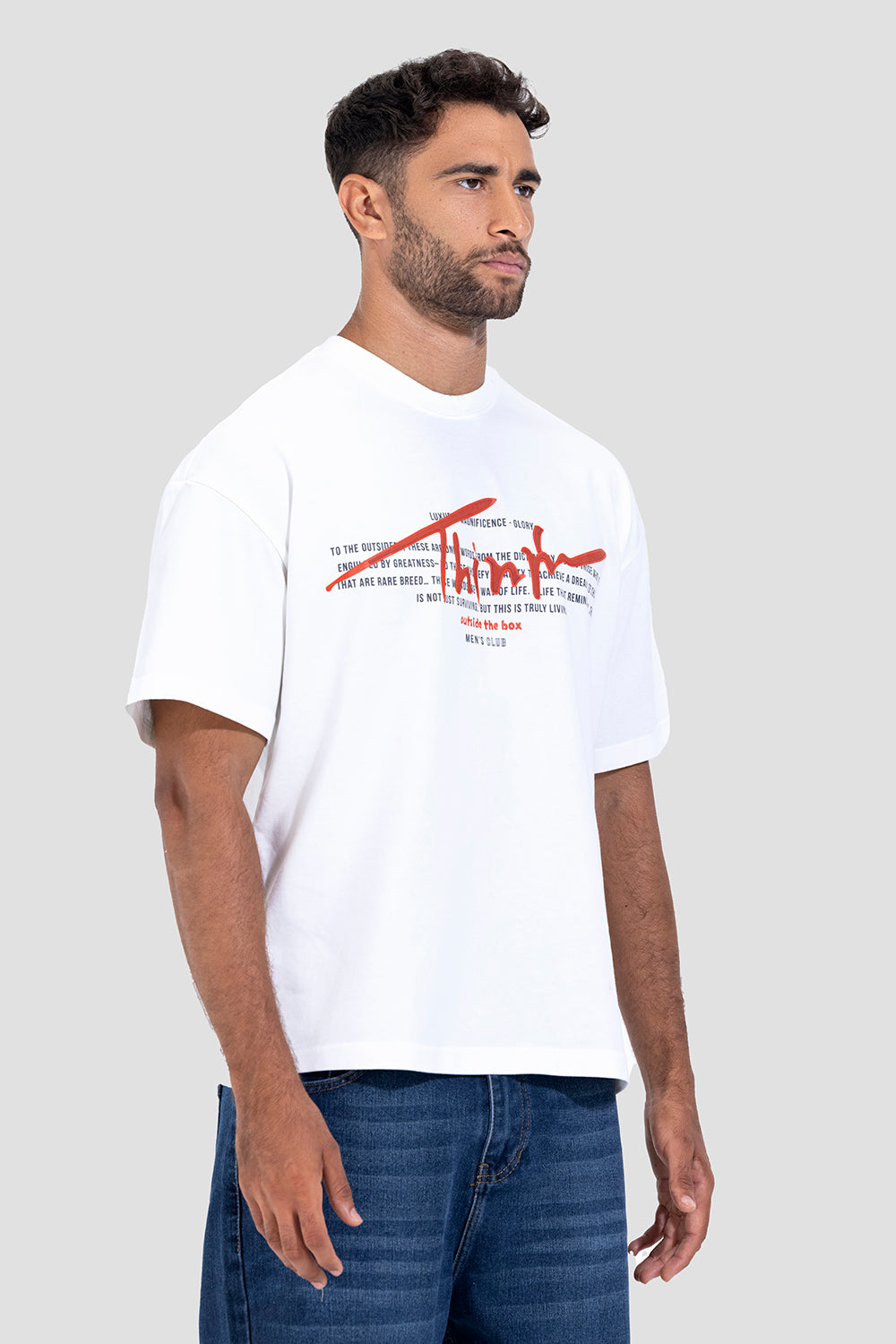 تيشرت اسود مطبوع