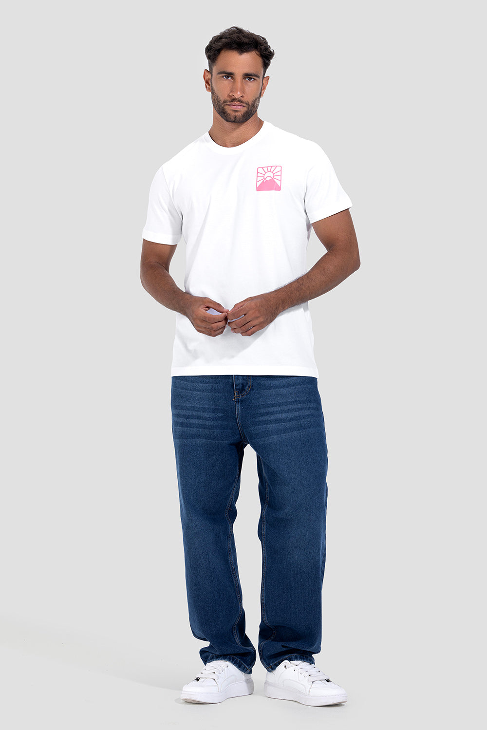 Crew Neck Printed T-shirt