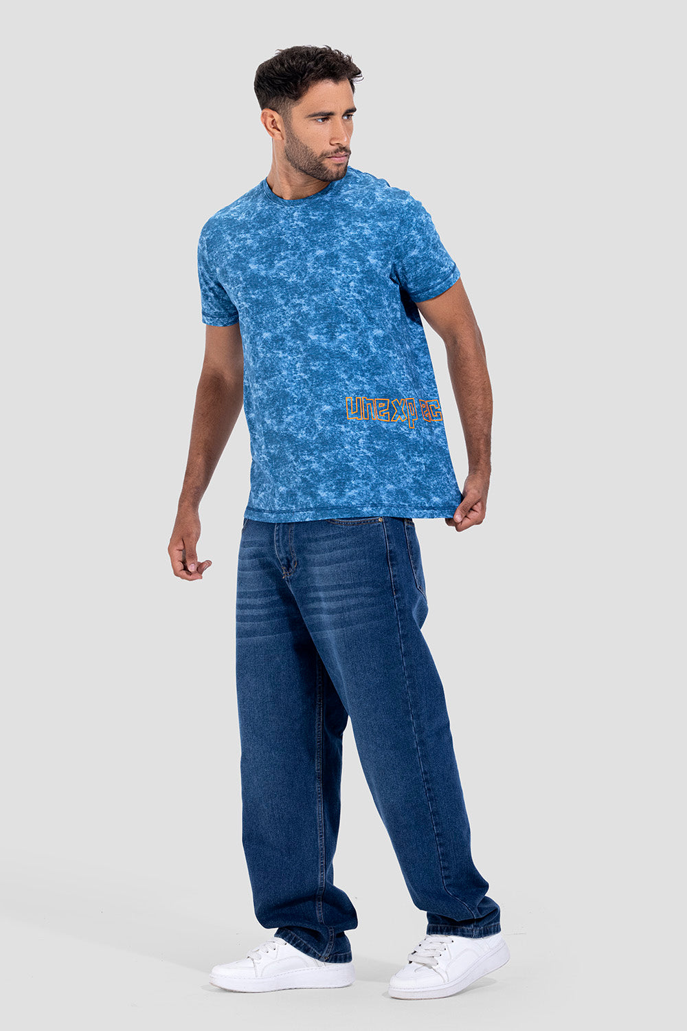 Printed Crew Neck T-Shirt