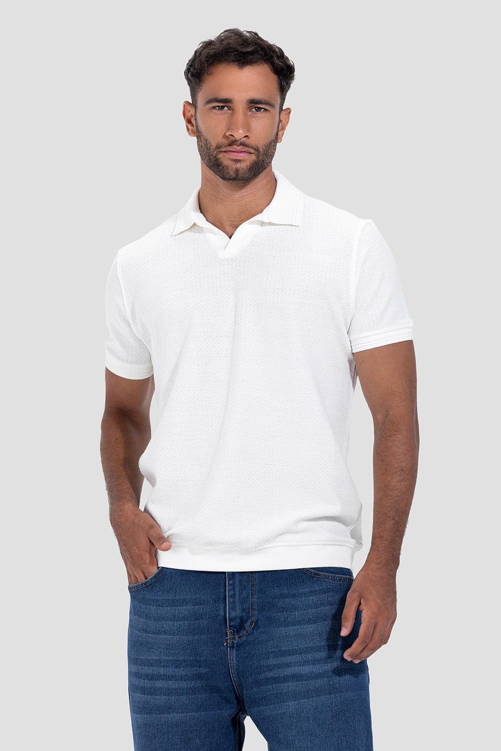 Knitted Polo Shirt