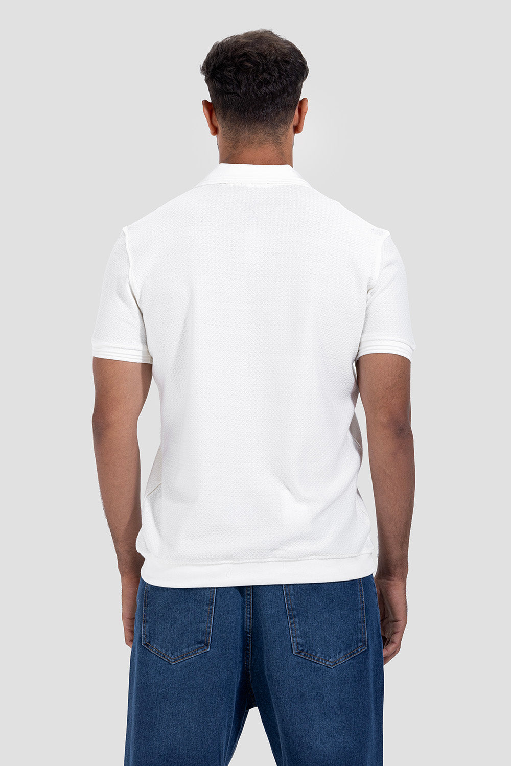 Knitted Polo Shirt