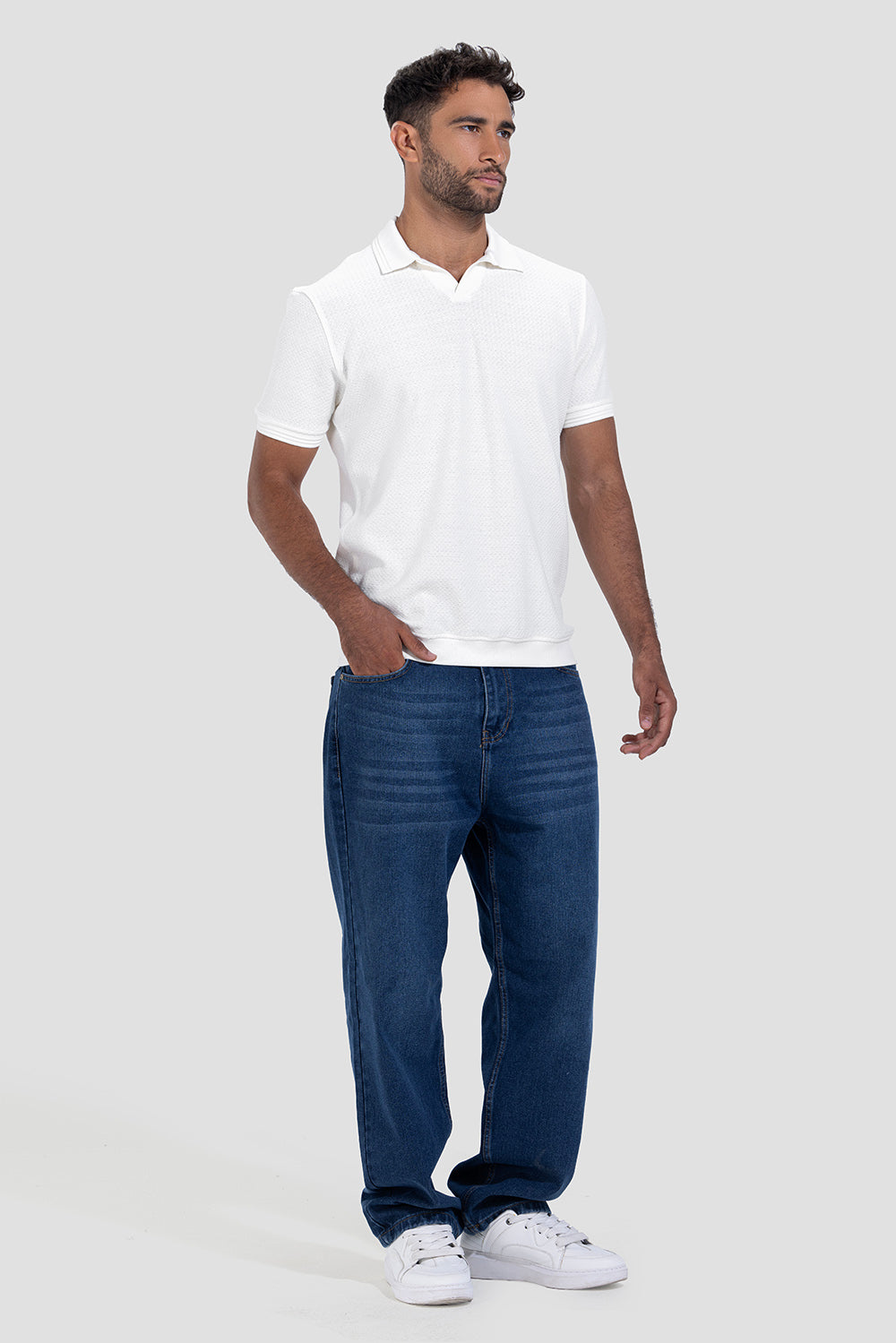 Knitted Polo Shirt