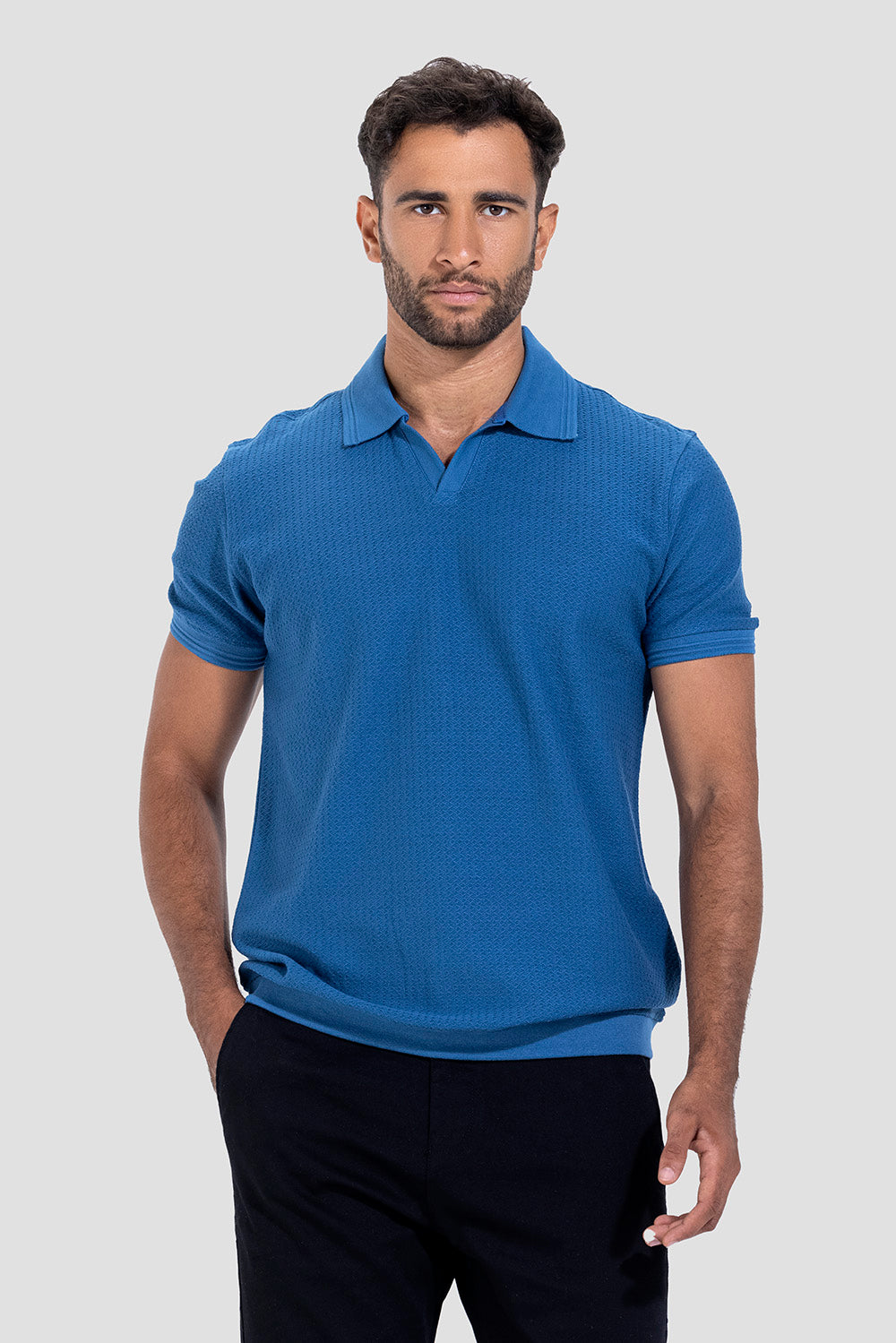 Knitted Polo Shirt