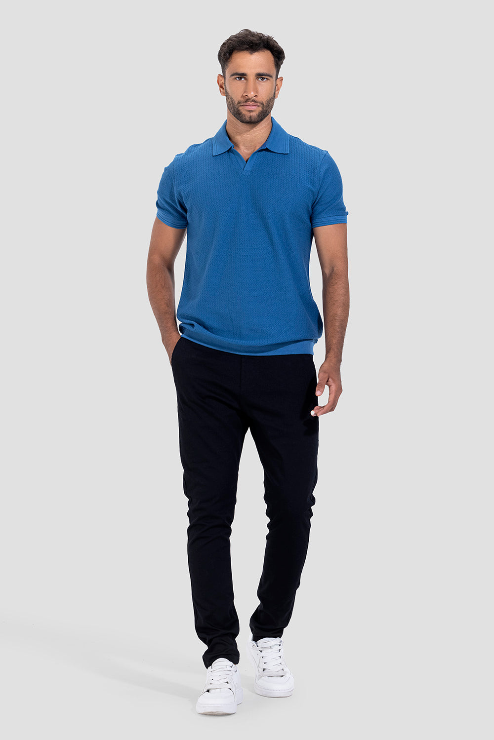Knitted Polo Shirt
