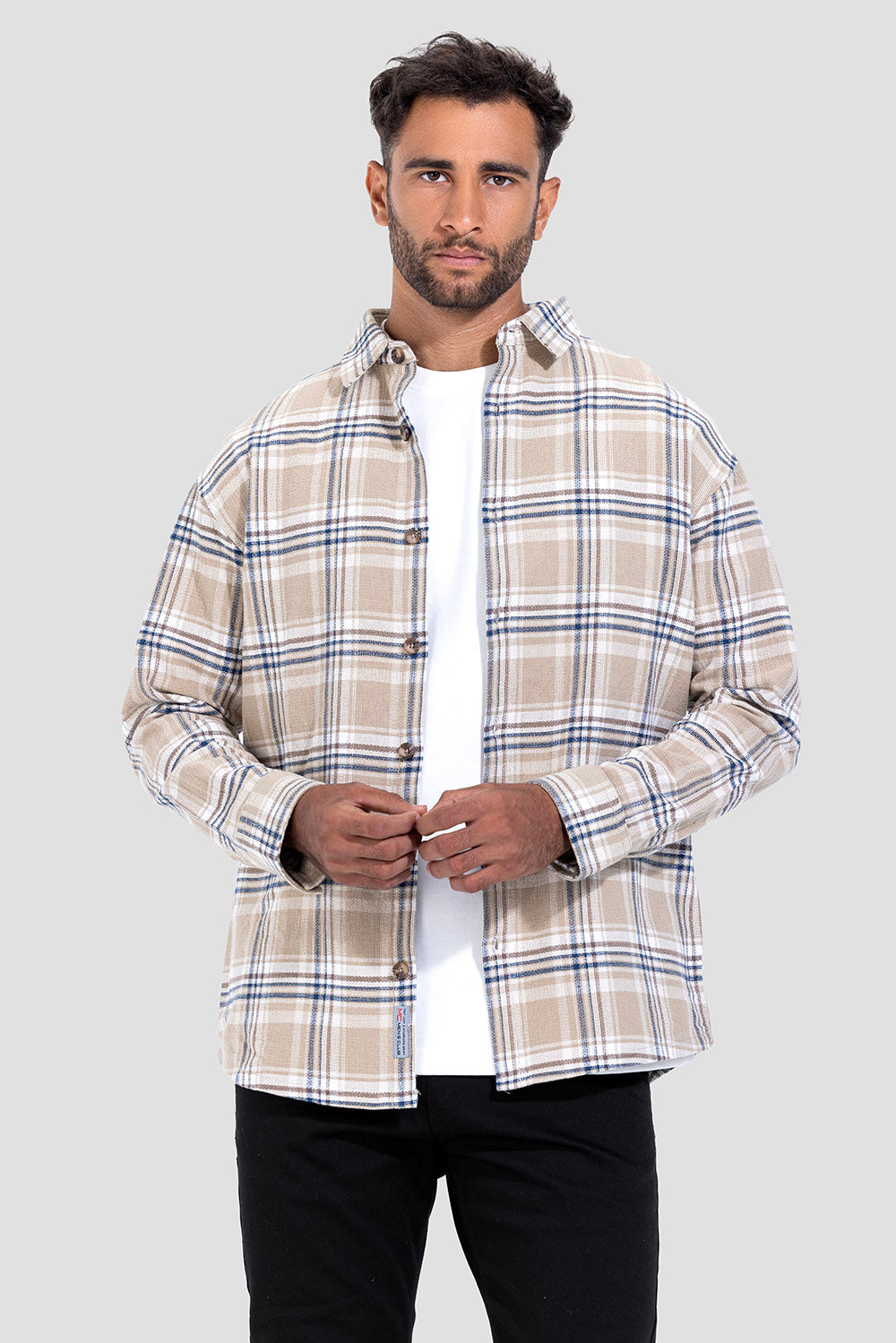 Slim Fit Checked Shirt