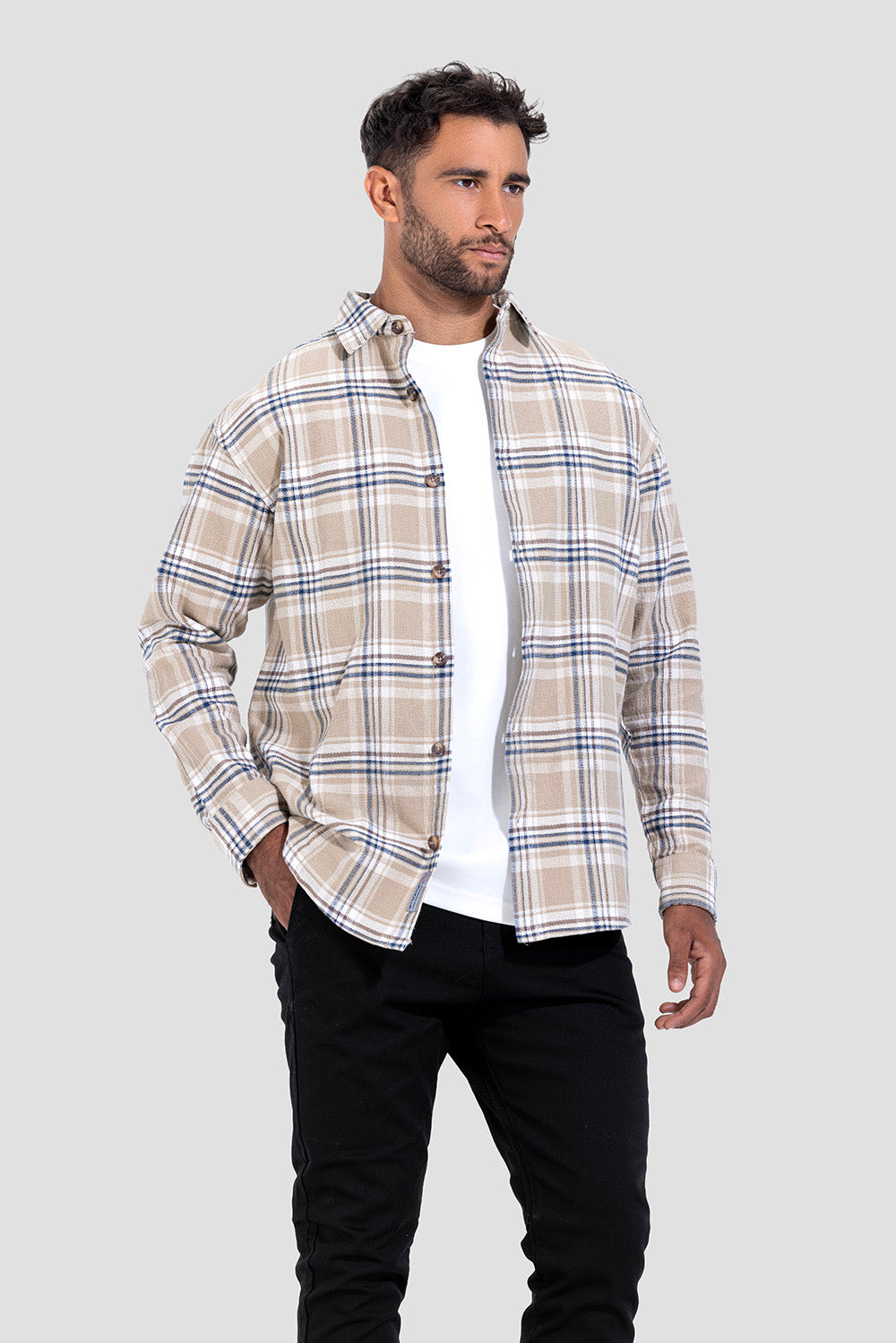 Slim Fit Checked Shirt