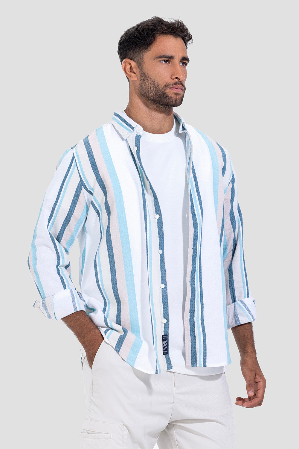 Slim Fit Striped Shirt