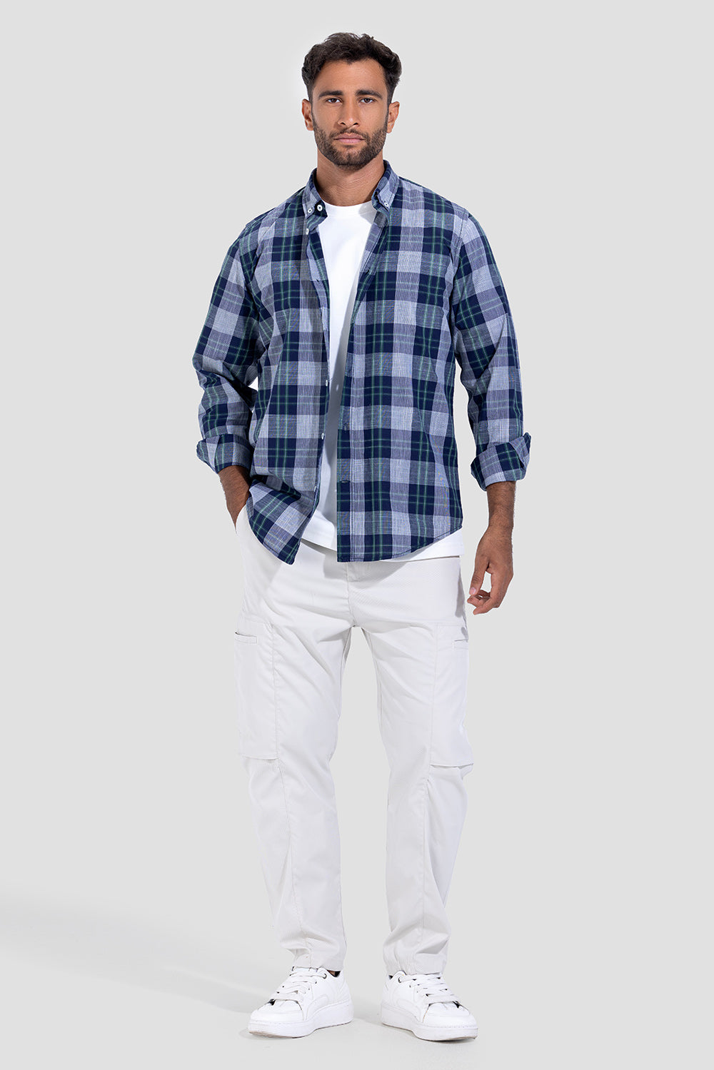Slim Fit Checked Shirt