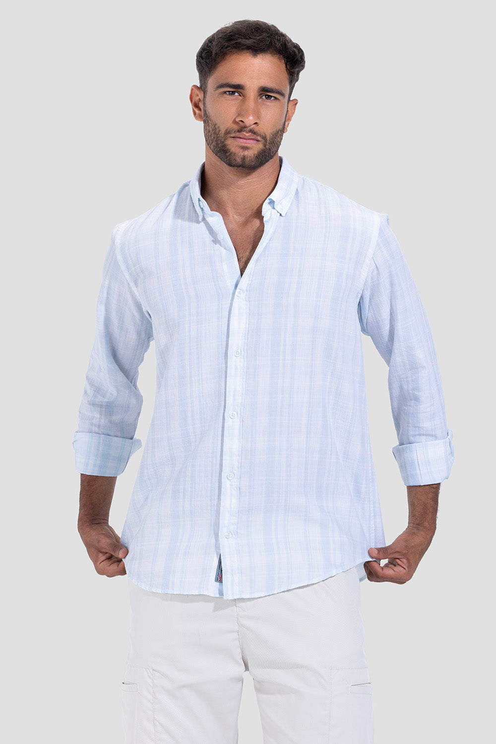Slim Fit Checked Shirt