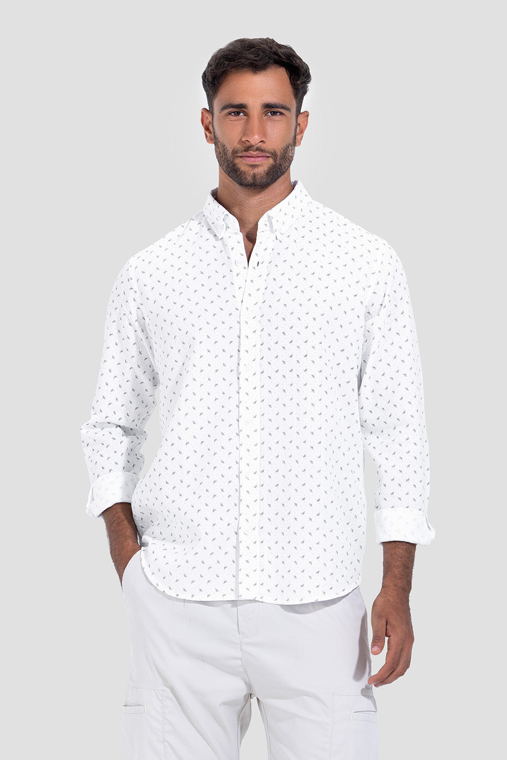 Slim Fit Printed Shirt