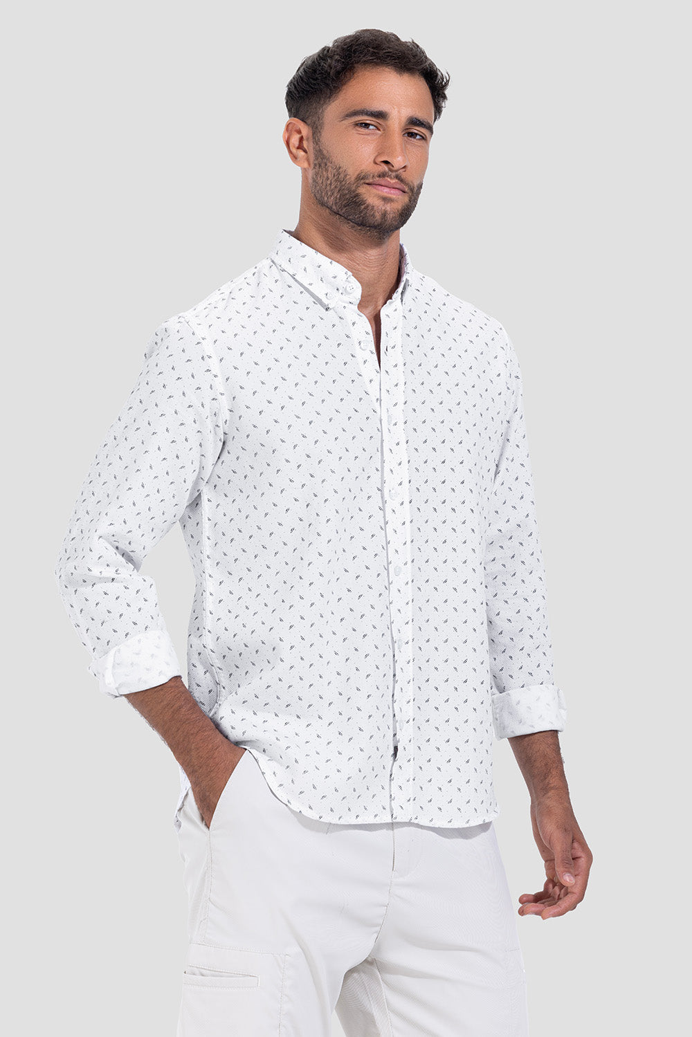 Slim Fit Printed Shirt