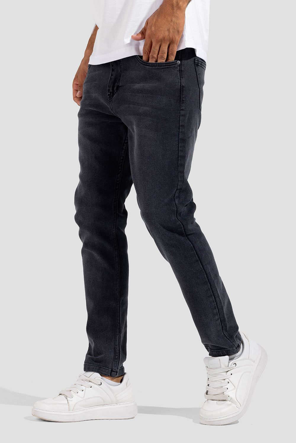 Carrot Fit Denim Pant