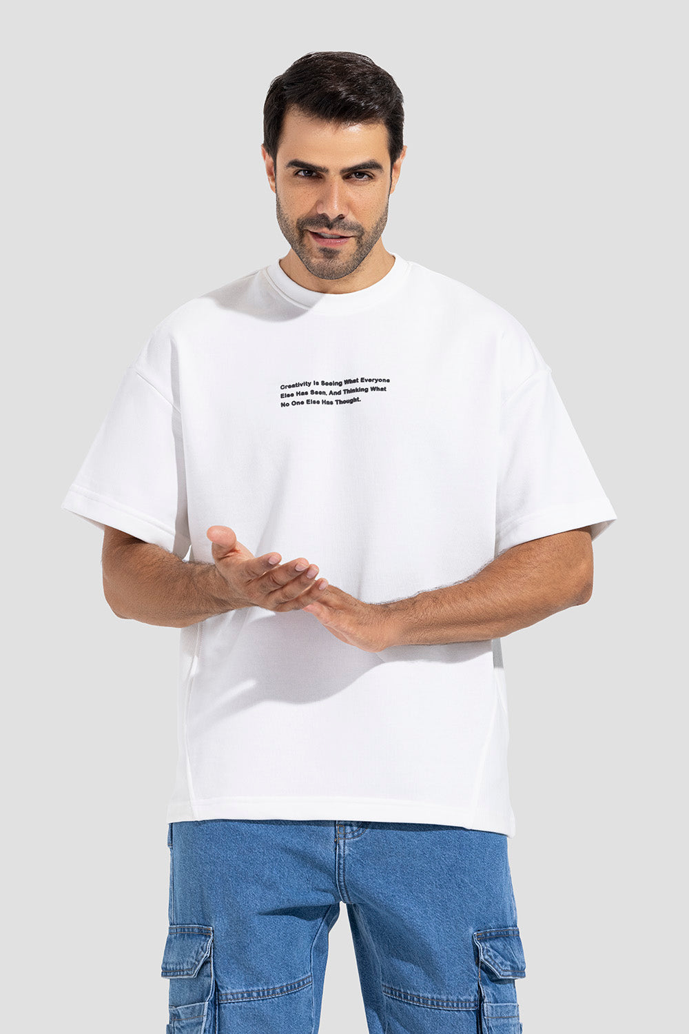 Crew Neck Over Size T-Shirt