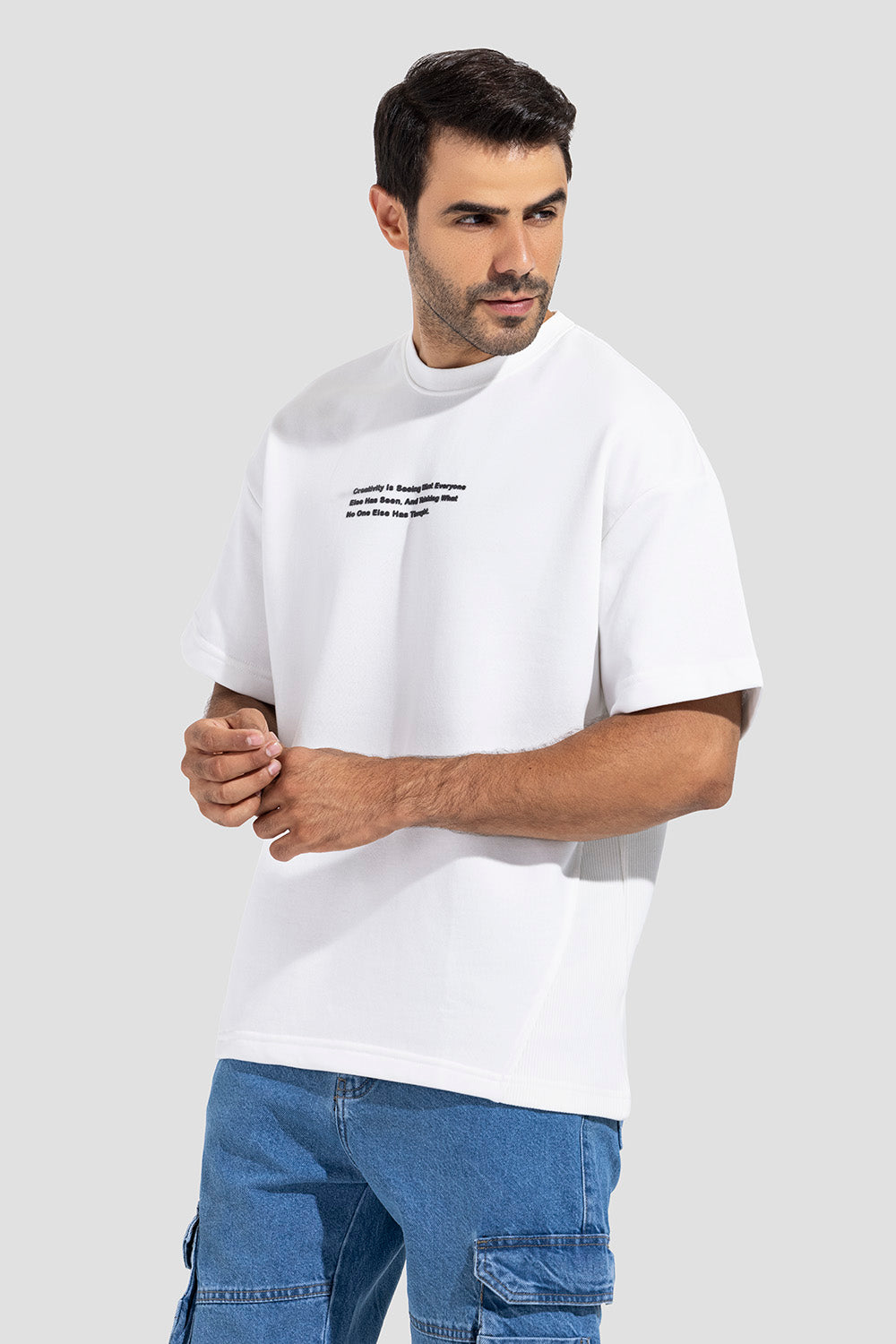 Crew Neck Over Size T-Shirt