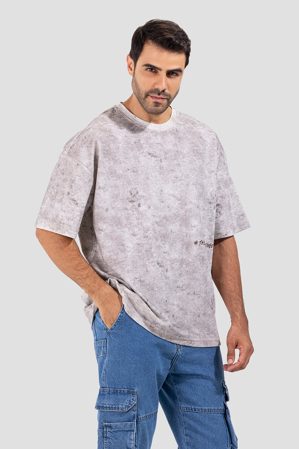 Crew Neck Printed T-shirt