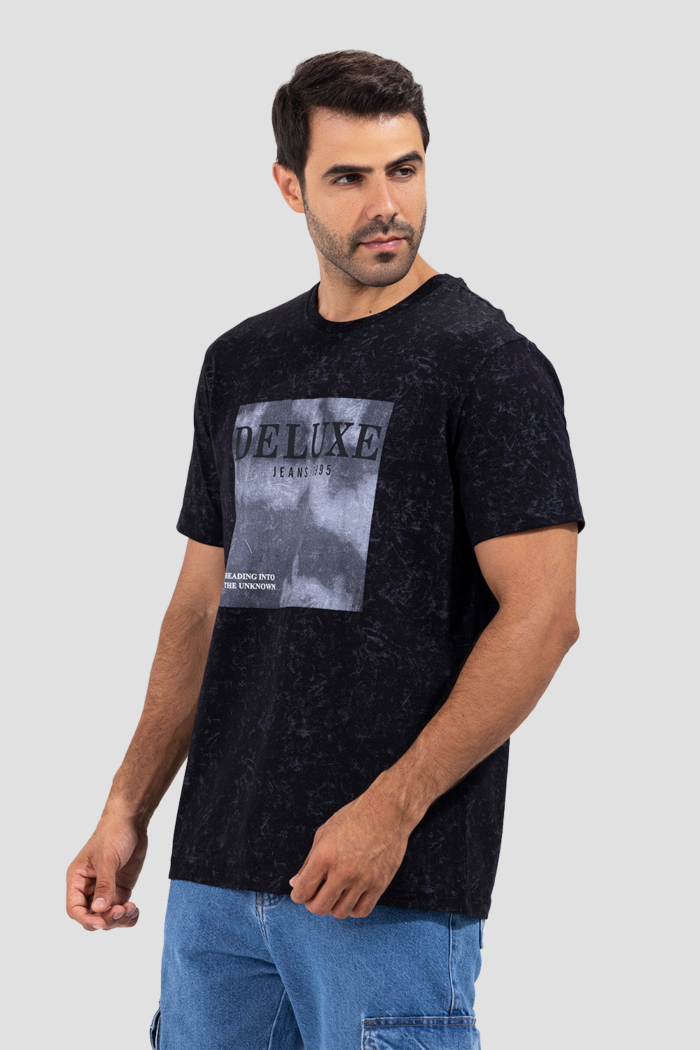 Crew Neck Printed T-shirt