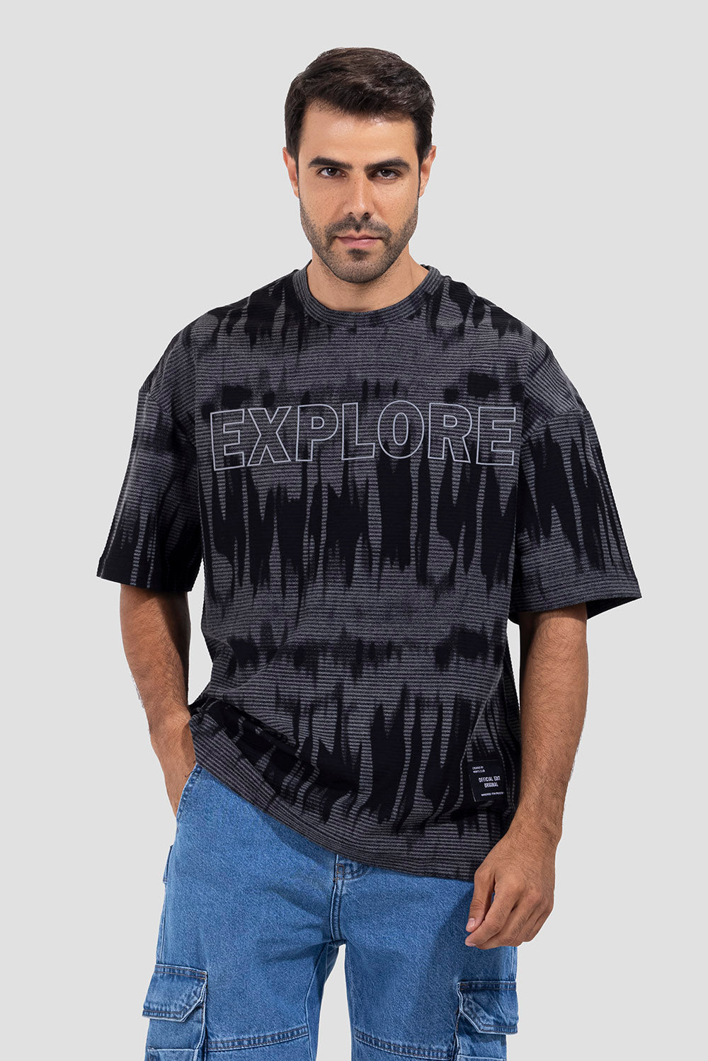 Crew Neck Over Size T-Shirt