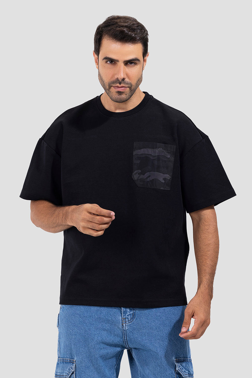 Crew Neck Over Size T-Shirt