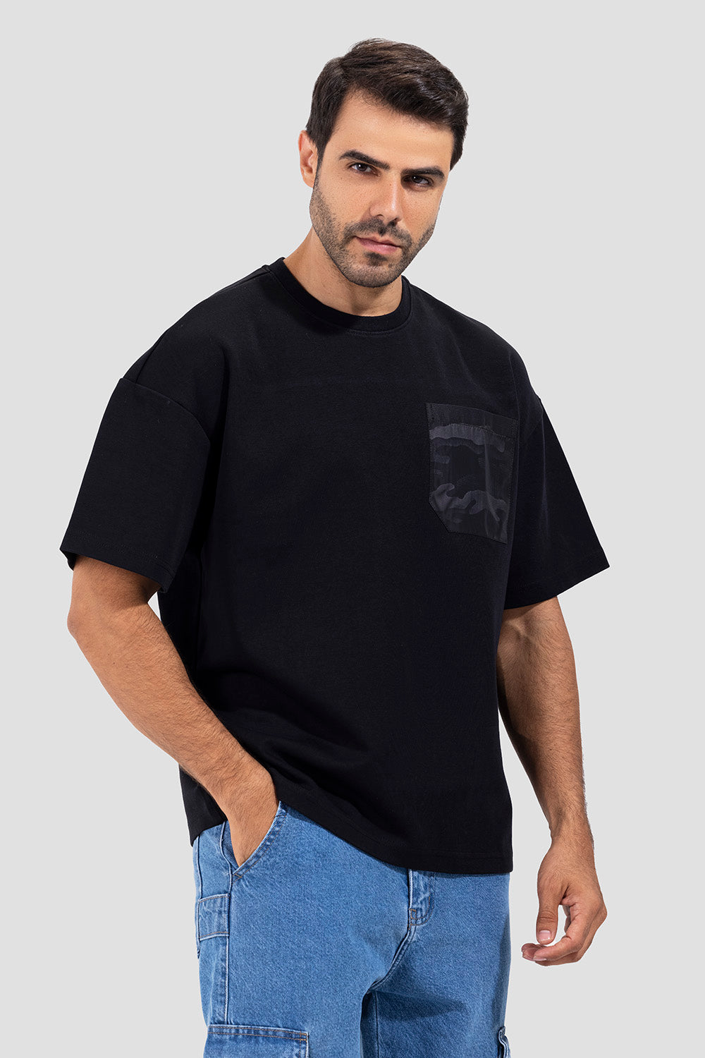 Crew Neck Over Size T-Shirt