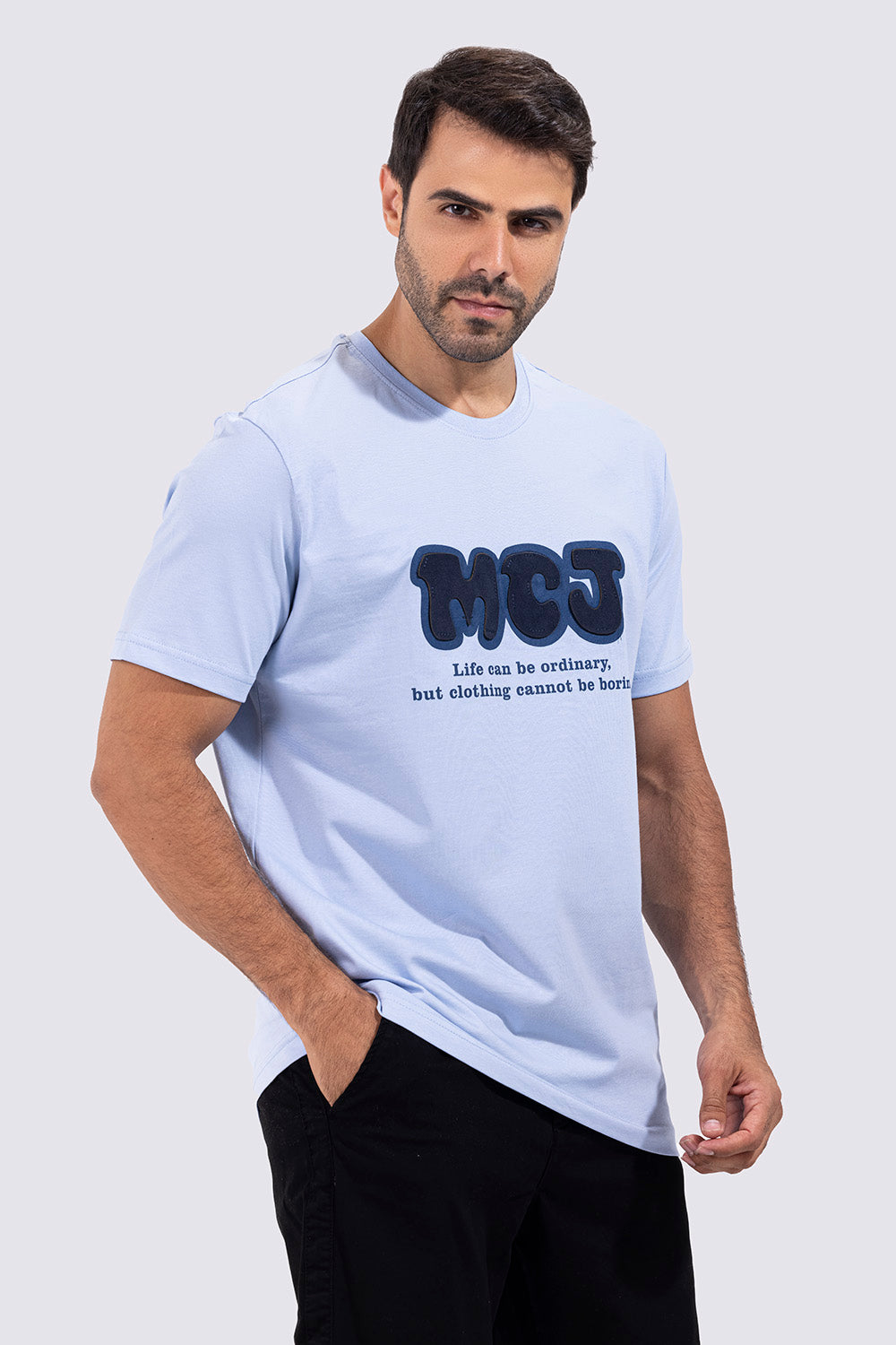Crew Neck Printed T-shirt