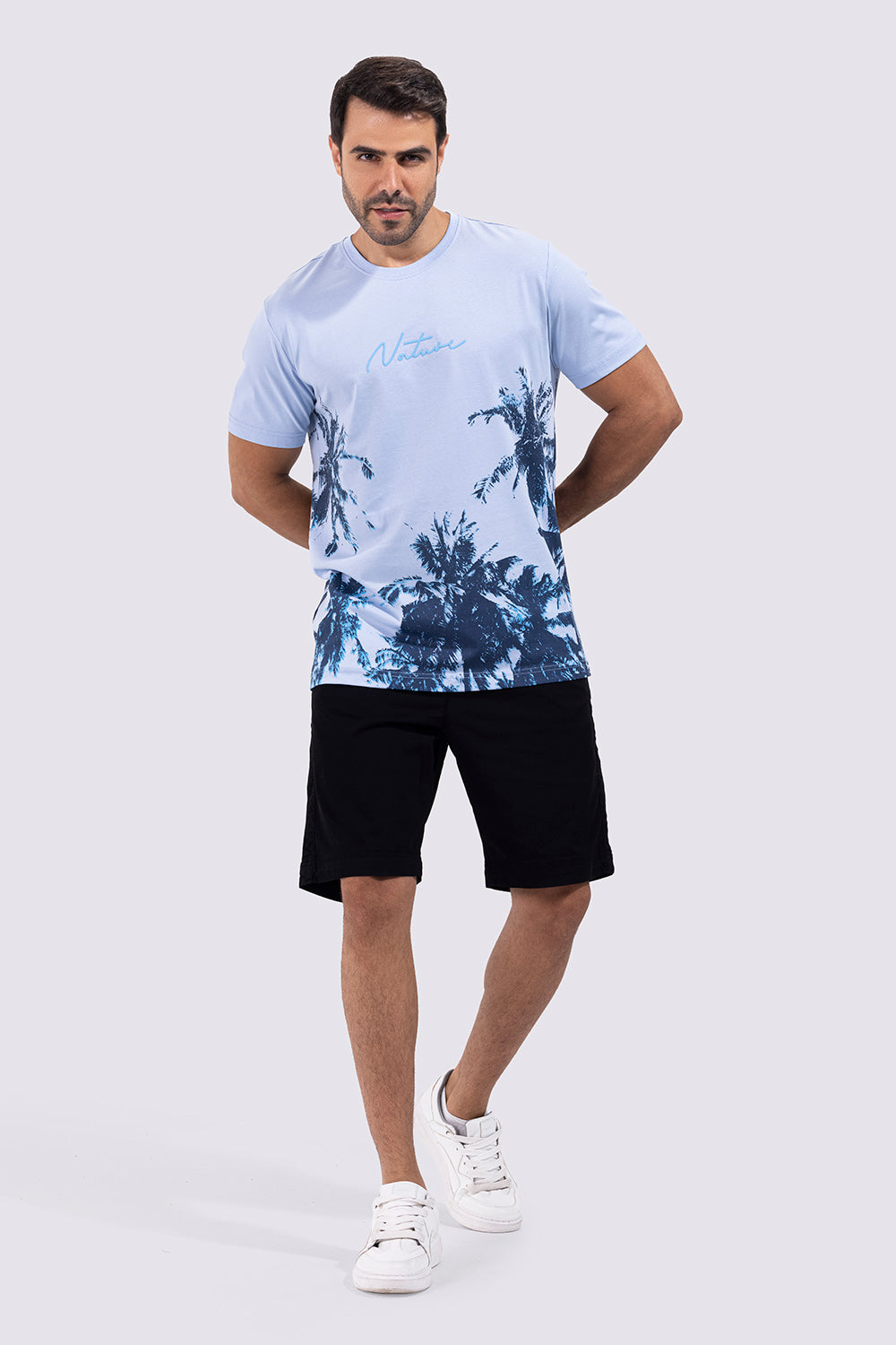 Crew Neck Printed T-shirt