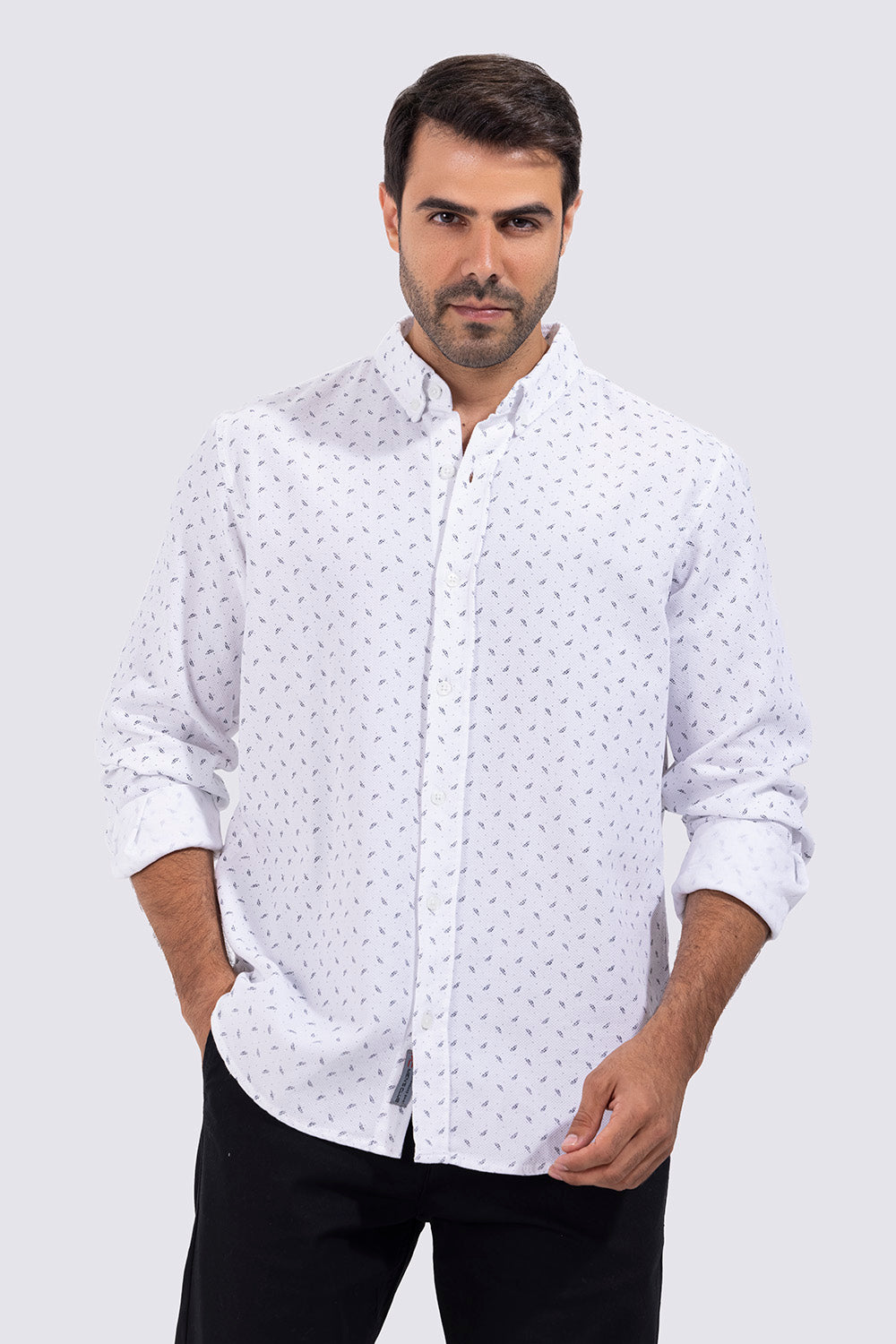Slim Fit Printed Shirt