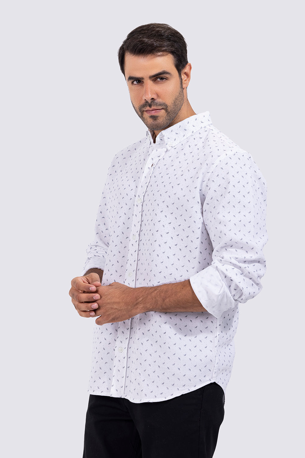 Slim Fit Printed Shirt
