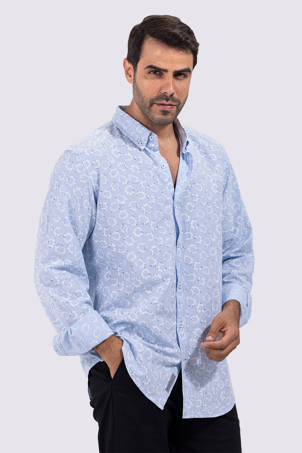 Slim Fit Printed Shirt