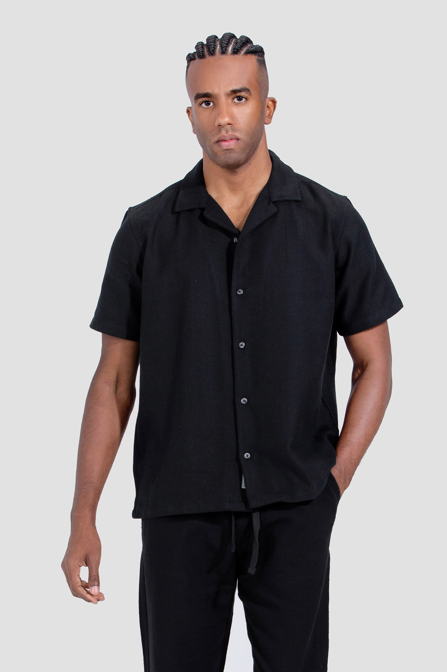 Slim Fit Linen Shirt